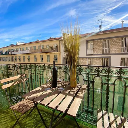 Appartamento Cosy Balcon Clim Place Masséna 10 Min En Tram Nizza